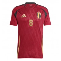 Belgien Youri Tielemans #8 Heimtrikot EM 2024 Kurzarm